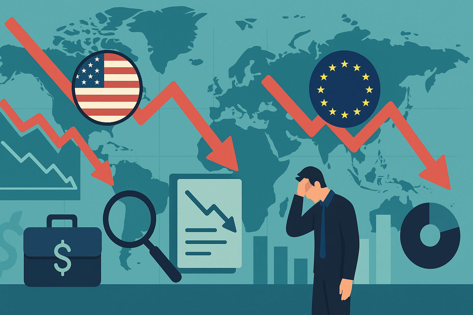 Global Market Turmoil: A Deep Dive into the Divergence of US and European Stocks, Corporate Earnings, and Employment Data